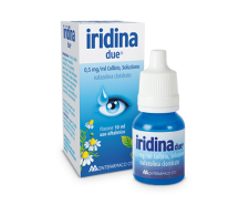 Iridina Due collirio per occhi rossi e occhi che bruciano