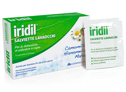 iridil® Salviette Lavaocchi