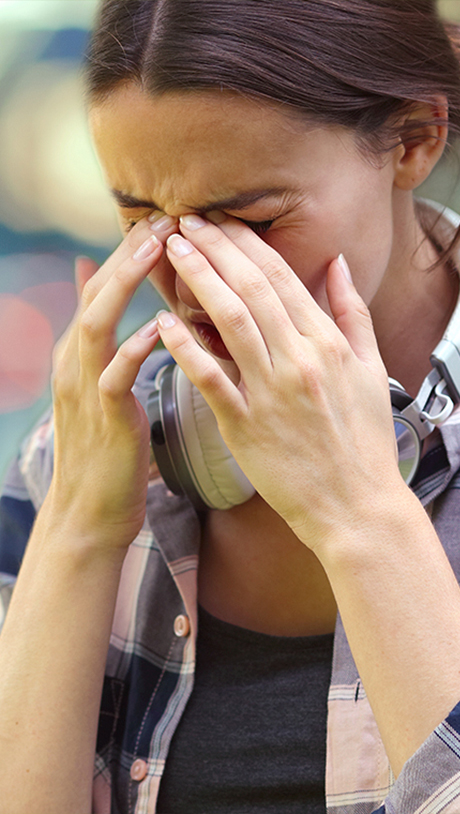 allergia agli occhi e vita in campagna