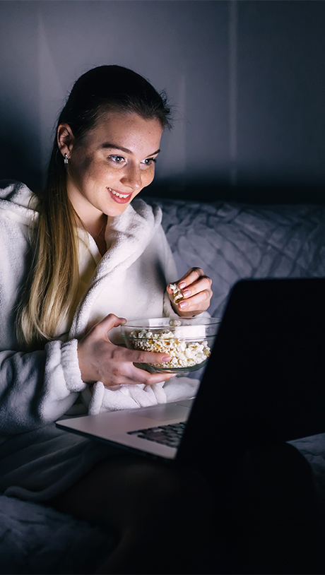 Gocce per occhi stanchi e secchi dopo serie tv